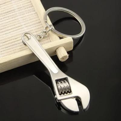 Metal Tool Keyrings Cute Wrench Hammer Screwdriver Outdoor Multifunctional Mini Keychain Pendant Decoration