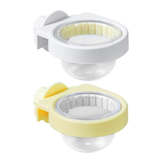 Parrot Food Pot High Elastic Design Easy Installation Cleaning Transparent Bowl Parrot Cage Accessory