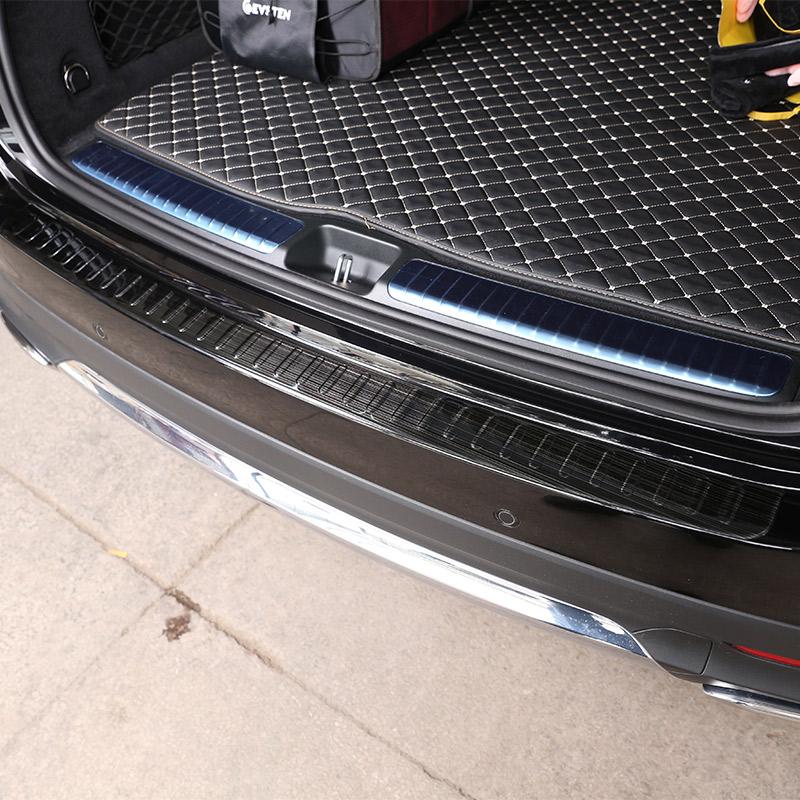 For Mercedes Benz GLE GLS Class W167 X167 2020-2026 Stainless Steel Rear Outside Bumper Protective Cover Trim Car Accessories