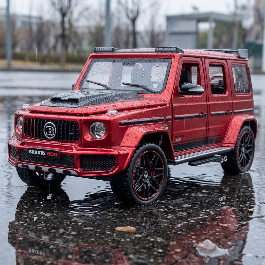1:24 Mercedes Benz G800 Alloy Metal Diecast Model Car Home Trendy & Desktop Display Collectibles Ornament Birthday Gift For Boy