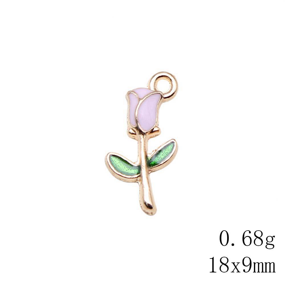 Thanksgiving Day Charms Jewelry Plant Flower Enamel Charms Pendant Ornaments For Home Cell Phone Pendant