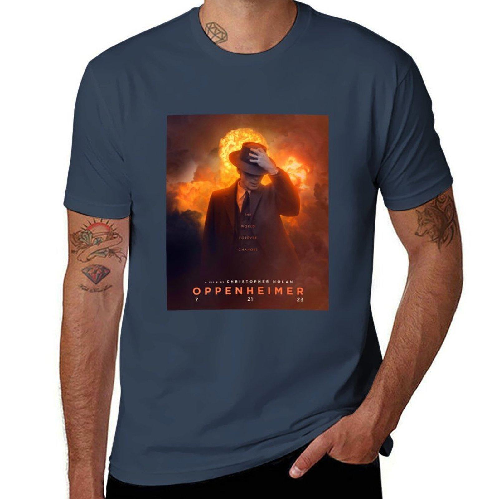 Oppenheimer Tshirt Festival Party Tee Top S