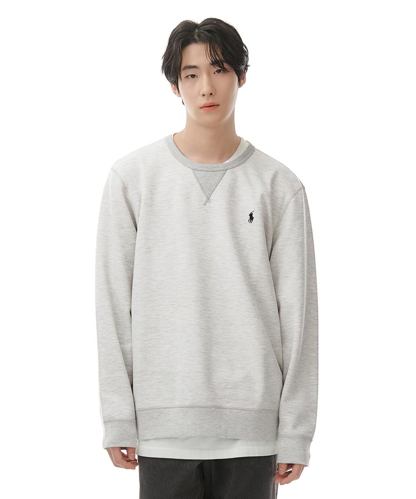 POLO RALPH LAUREN Double Knit Sweatshirt - Gray