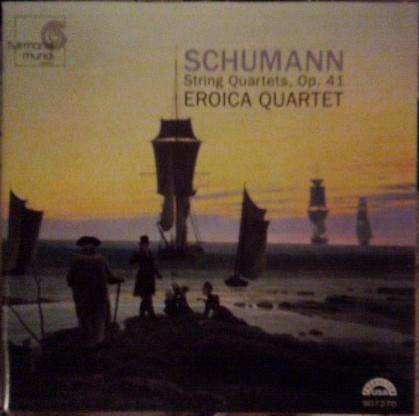 

CD ROBERT SCHUMANN - EROICA QUARTET - String Quartets, Op. 41 HMU907270 Harmonia Mundi 2000 Japan Classical Used