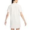 Nike Sportswear Short Sleeved Dress Women's Sail White (Unisex) Short-Sleeved Dresses FN3708 133