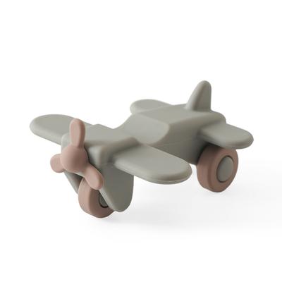 1pc Baby Aircraft Toys Food Grade Silicone Bus Truck Car Montessori Educational Toys Boy Girl Baby 0-12 Months Toy Newborn Gift