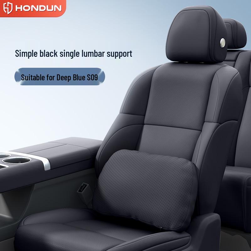 Deep Blue S09 Headrest and Lumbar Support Set - Essential Car Interior Accessories