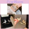 Butterfly Jewelry Open Cuff Bracelet With Electroplated Copper For Fashion Women