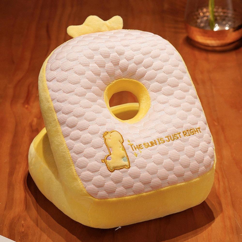 

Double-sided Alpaca Pillow Stuffed Toy Ice Bean Hand Warmer Pillow Winter Giraffe