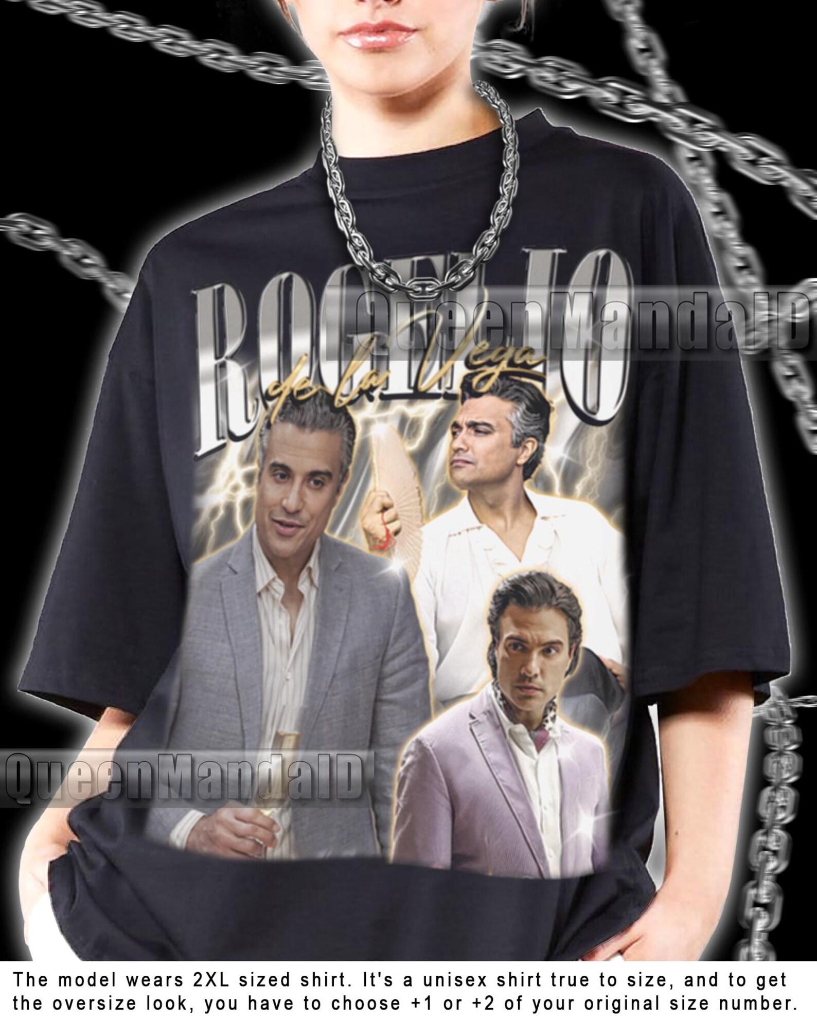 Rogelio de la Vega 90s Retro Movie T-Shirt, Unisex Vintage Style Tee R022 XL