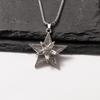 Trendy Turning Five-pointed Star Jewelry, Fashionable and High-end Handsome Men's Pendant Necklace Jewelry