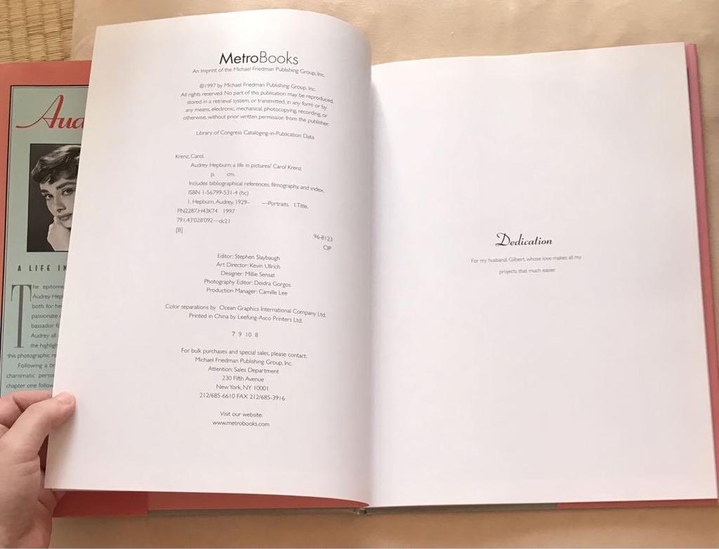 [USED] Audrey Hepburn Photo Books Foreign Books Audrey Hepburn