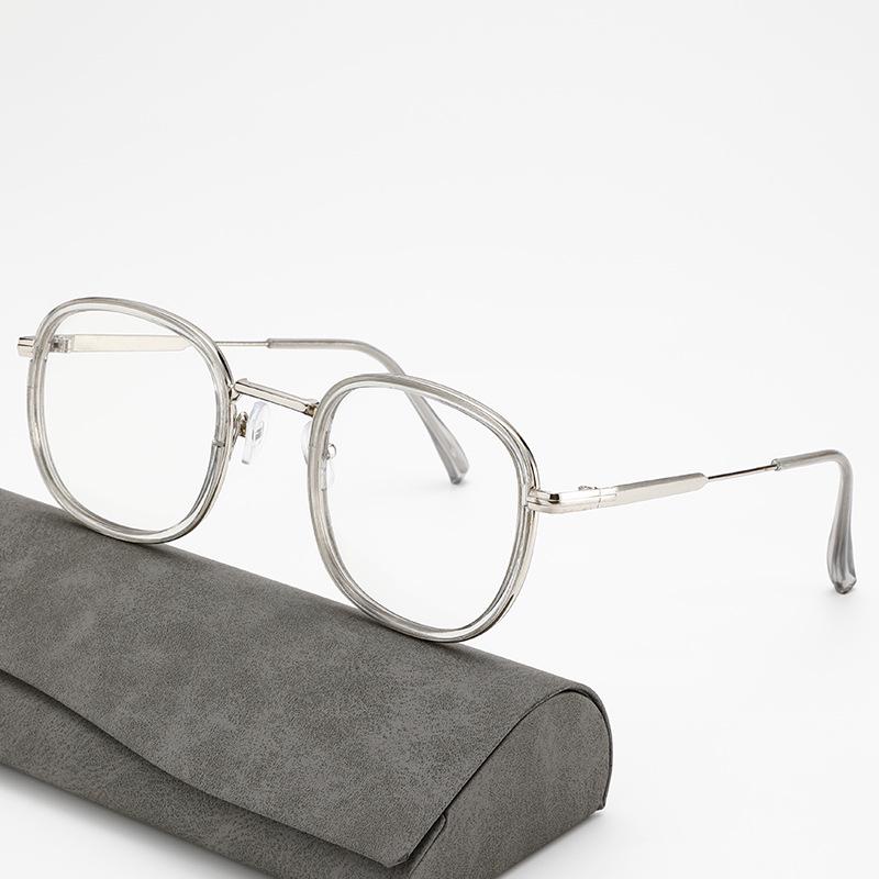 Photochrome Anti-Blaulicht Kastanienbraune Studentenbrille mit Fortschrittlicher Aufhellung