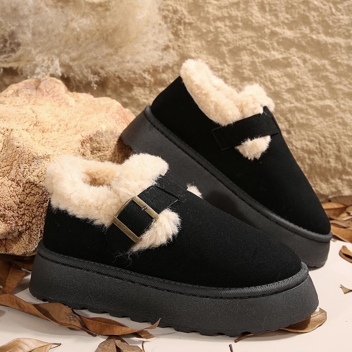 

Большие размеры женские ботинки легкие удобные ботинки на платформе зимние повседневные туфли с круглым носком для женщин коричневые ботильоны 36 чёрный