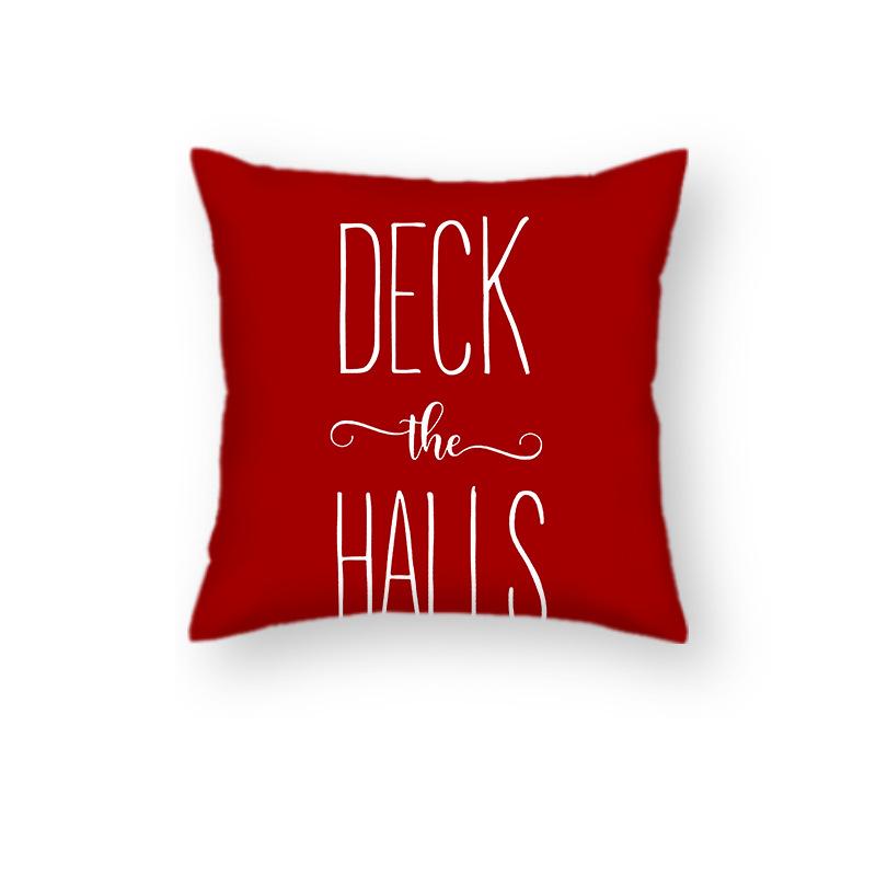 Nordic New Year Christmas Sofa Pillow Ins Cushion Pillow Case Festive Decoration Sofa Living Room Pillow Case