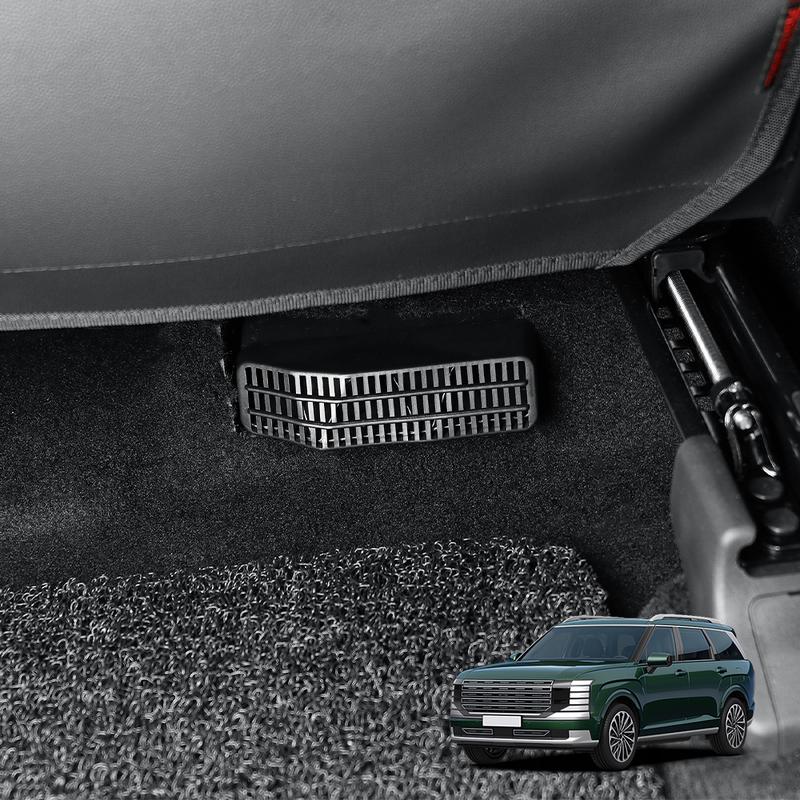 Car Under Seat Floor AC Air Conditioner Vent Outlet Protection Cover With Hyundai Palisade LX3 2025 2026