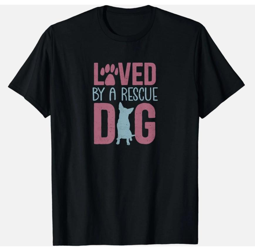 Rescue Dog Animal Adoption Rescue Dog Foster Lover Gift Unisex T-Shirt