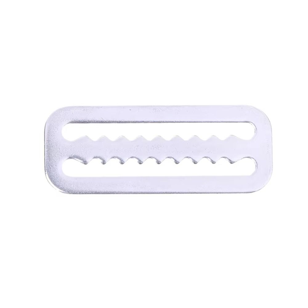 1/5PCS Serrated Locking Diving Weight Belt Stainless Steel Webbing Buckle Belt Accessories