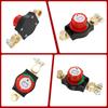 12-48V Top Post Battery Disconnect Switch Safe Car Battery Cut Shut ON Off Kill Switch for 15 To 17 Mm Cathode Battery Terminals