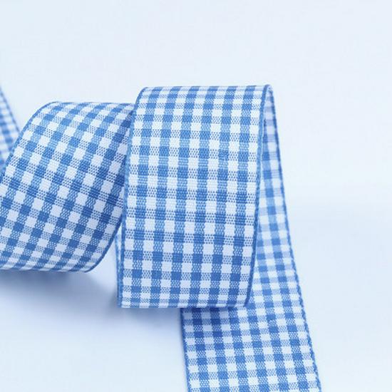Gingham and Houndstooth Ribbon Bows for Hair Accessories, Gift Wrapping, and Crafts.