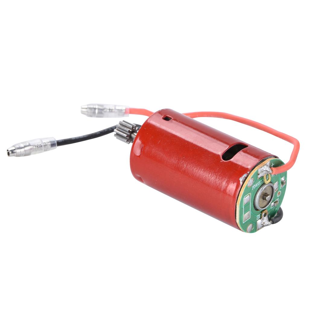1Pcs 6V-7.2V Motor Vermelho Motor 390 Peças de Reposição Para Modelo de Tanque RC Henglong 1/16 Peças de Upgrade Versão 6.0/7.0