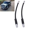 2PCS Front Rubber Brake Hose Set GBH249Z Front Brake Line Replacement for Classic Mini 1959-2000