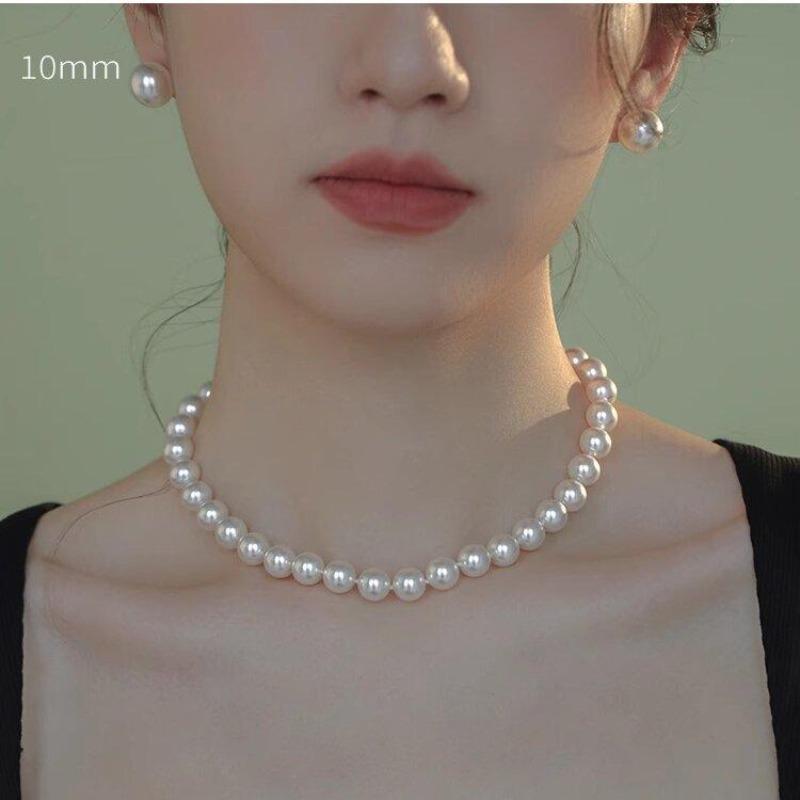 Colier bijuterie perle Aobai Zhenduo Ma Shijia Zhuji 925 Nu se decolorează Versatil pentru femei Simț high-end Primăvară, Vară, Toamnă și Iarnă