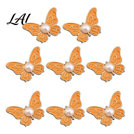 Butterfly Shape Button Pin Waist Tightener Pins No-Sew Pants Tighteners Removable Jeans Reducer Pins for Loose Skirts Dresses Stylish