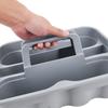 A25F-Sundries Basket Tool Basket Thickened Plastic Storage Basket Double-Layer Hotel Hotel Portable Small Cleaning Tool Box