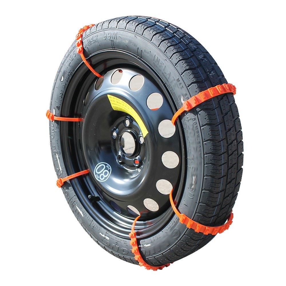 20pcs Car Tire Anti-skid Strap 10*910mm Vehicle Tyre Non-slip Zip Grip Strip Adding Tire Traction for SUV Van Truck Snow Ice Mud