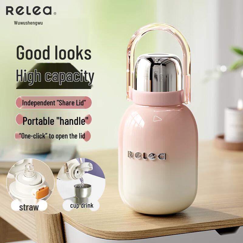 316L Stainless Steel Portable Straw Tumbler