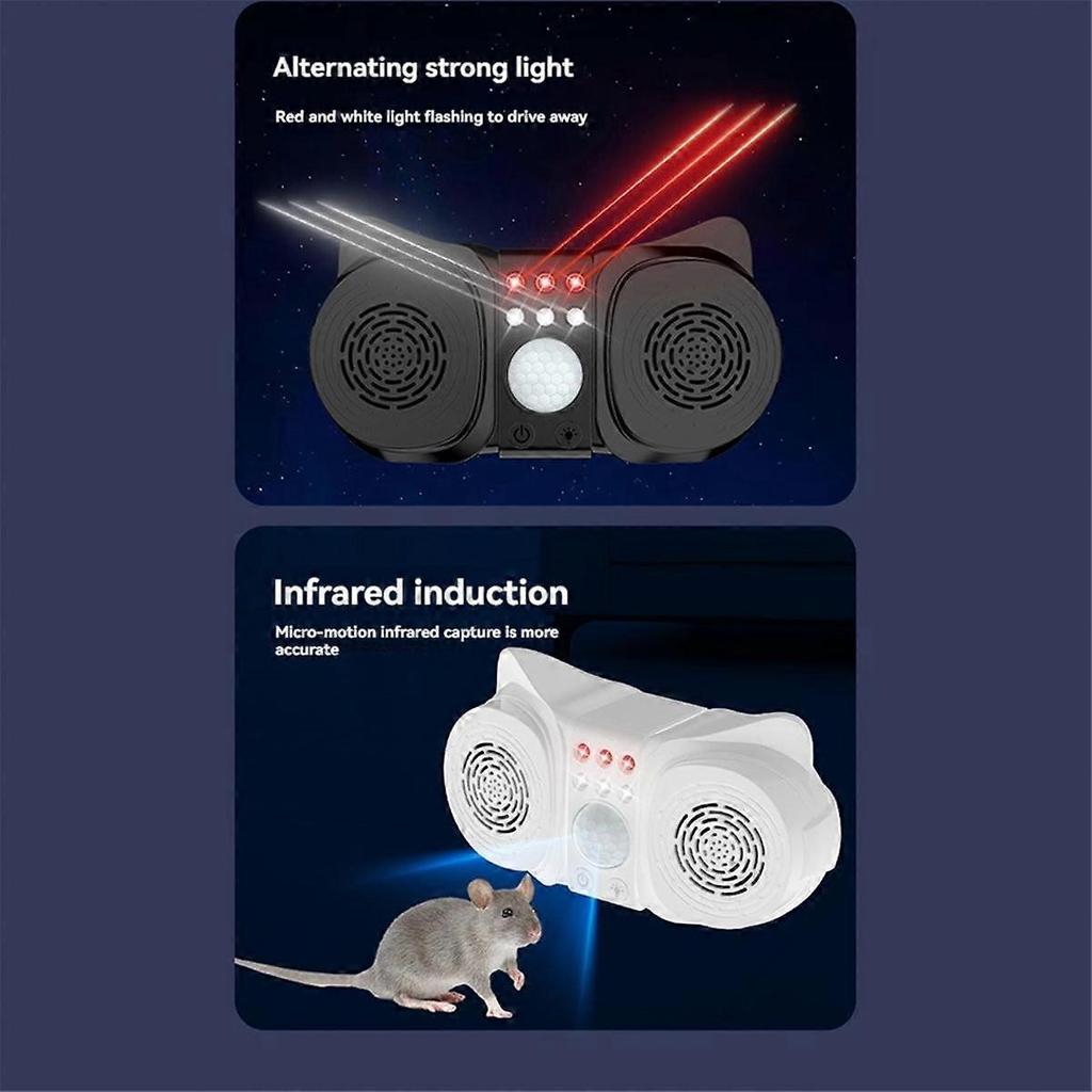 D213 Induction Mouse Repeller Flashing Mouse Repeller Insect Repeller High Power Portable Mouse Rep