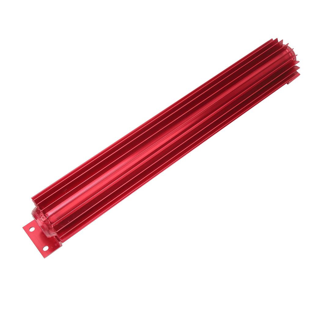 18in Aluminum Finned Oil Cooler Fast Cooling Anodized Fit for Car Truck