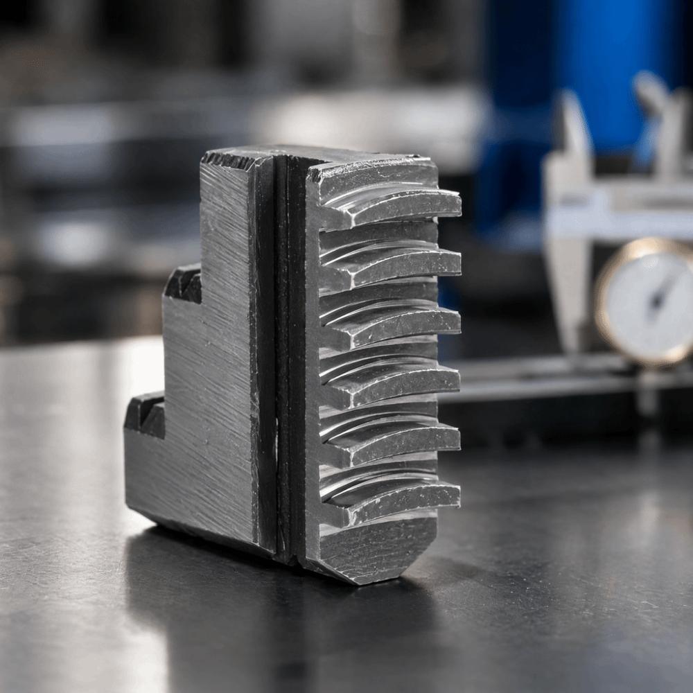 3pcs Durable 20CrMnTi K11-100 Internal Jaw Long Service Life High Strength 4in Chuck Jaw Steel Chuck Jaw Lathe Chuck