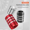 4Pcs Metal Tire Valve Stem Dust Caps for Tesla Model 3/Y/S/X Cybertruck, Car Wheel Accessories, Durable Anti-Lost