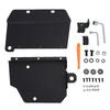 Underbody Cavity Shield Cover Left Driver Side Rear Wheel Underbody Splash Shield Aluminum Alloy Cover Replacement for