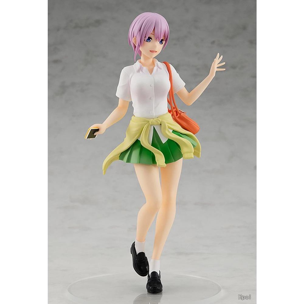17CM Anime Gotoubun no Hanayome Figure Nakano Ichika Nakano Nino Animation Model Toy Gift Collection Decoration Ornaments