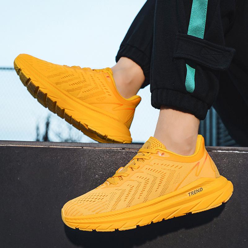 Foreign Trade New Spring and Summer Fashion Trendy Live Broadcast High-quality Couple Casual Shoes Mesh Breathable Platform Sports Shoes Men