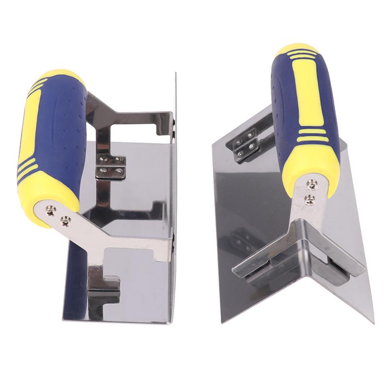 Inner Outer Corner Trowel Stainless Steel Corner Mason'S Knife Diatom Mud Scraping Putty Internal External 90Celsiusorner Trowel