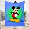Mickey Mouse Starry Night Blanket Warmthful Decor Perfect for Sofa Office Chair Livingroom Four Seasons Universal Playful Design