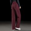 Silkbay Women's Plush Lined Wide-Leg Casual Pants