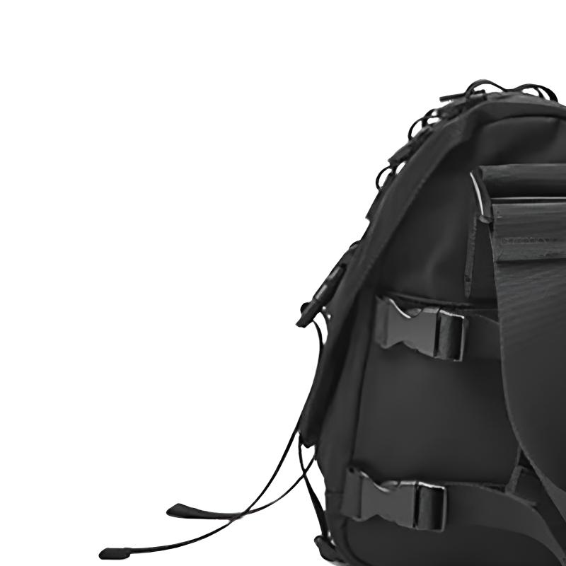 New Warrior Nylon Crossbody Bag, Shoulder Bag Regular Men's Black H21B02U020121