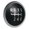 6 Speed Gear Knob Badge Emblem Cap Knob Cover Replacement for VW T5 Transporter 2003 2010