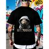 Igitt Menschen Ratte Lustiges Spruch Statement Sarkasmus T-Shirt Mit V-Ausschnitt