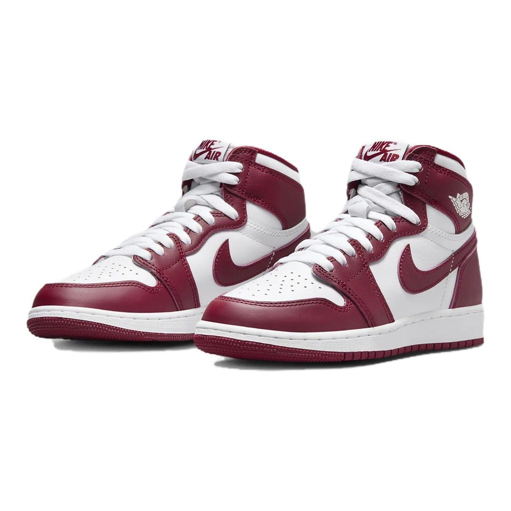 Air Jordan 1 Retro High OG GS Artisanal Red Dětské tenisky Bílá Týmově červená FD1437-160