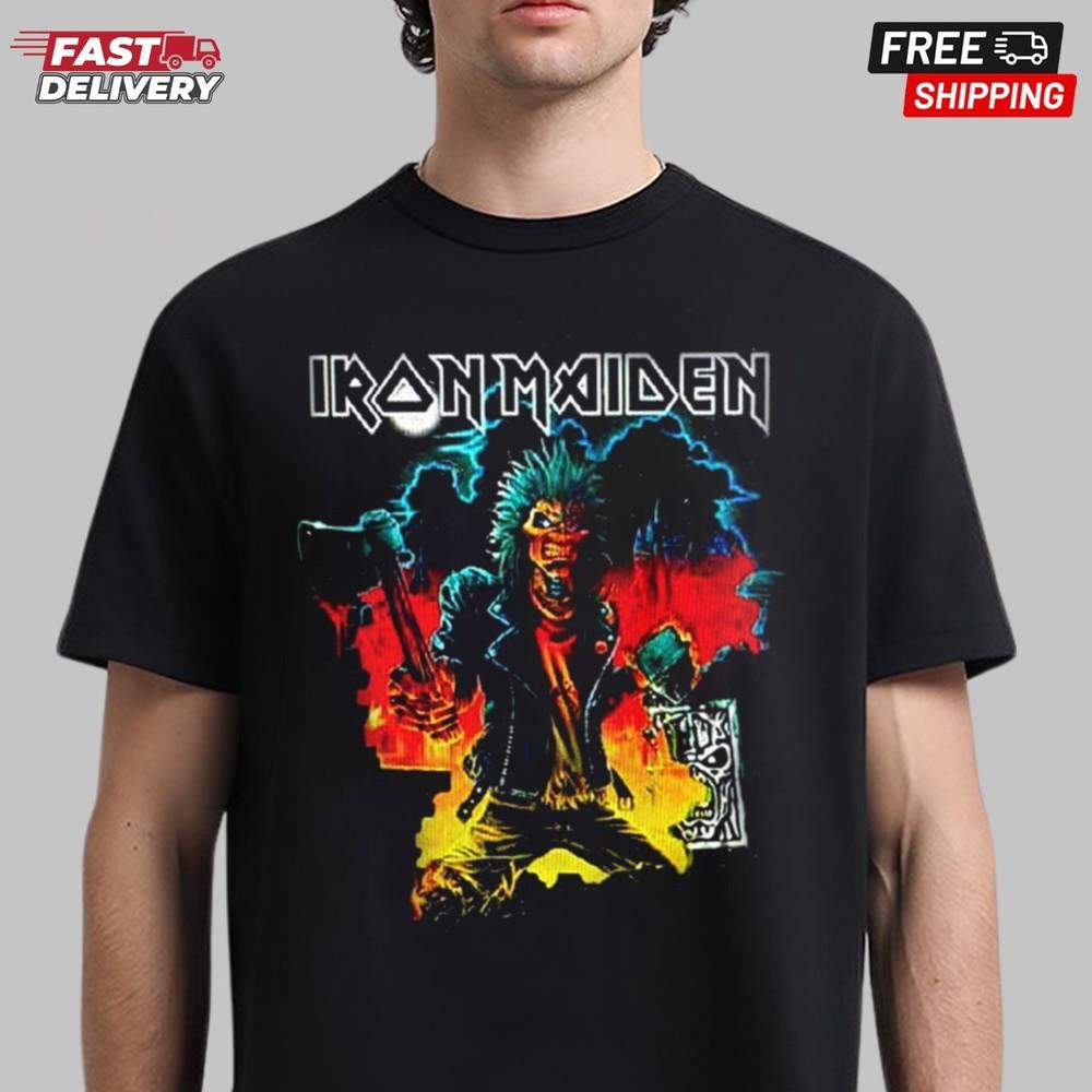 Iron Maiden Run For Your Lives World Tour 2025 Germany T-Shirt, Gift for Fans Unisex T-Shirt
