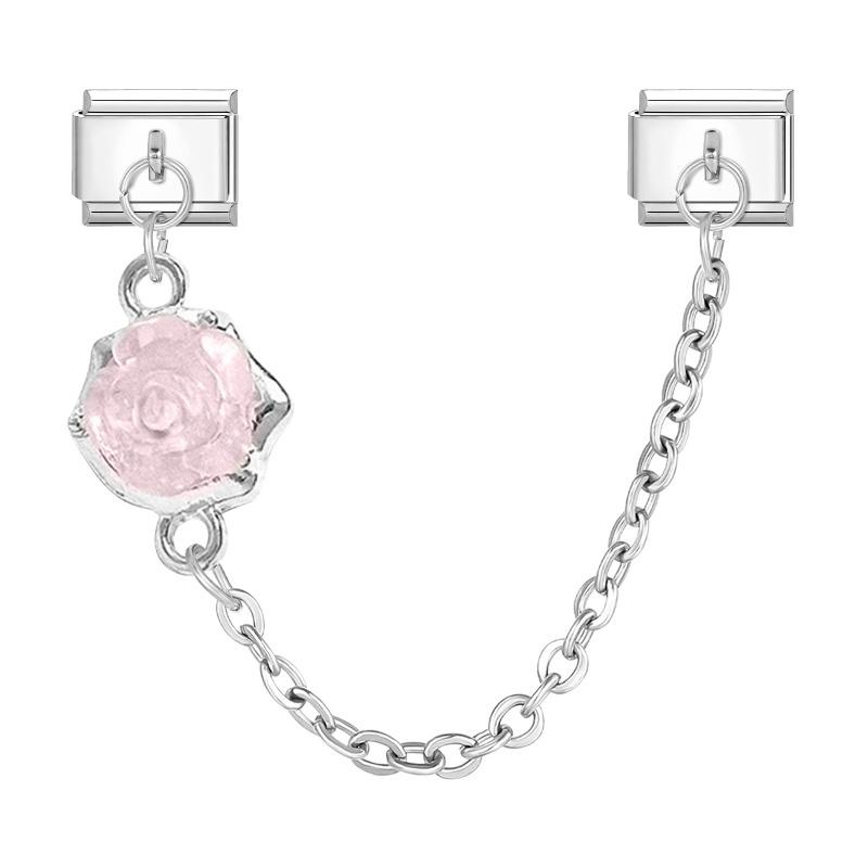 Simple Design Butterfly Star Heart Tassel Chain Pendant Italian Charm Links Fit 9MM Stainless Steel Bracelet DIY Making Jewelry