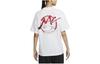 Nike Drop Shoulder Sleeve T Shirt Women's White FN4176-100