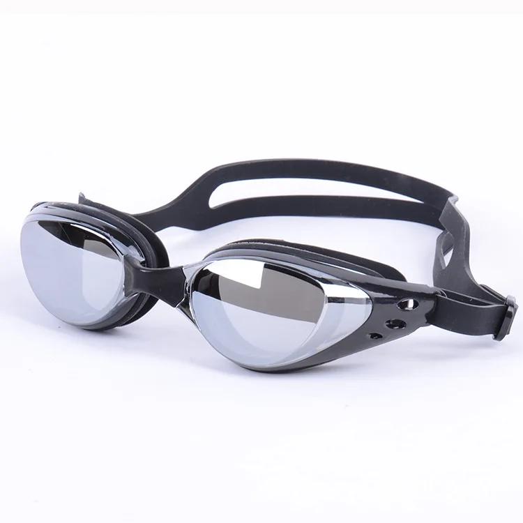 High Quality Nearsighted Swimming Goggles with Electroplated Swimming Goggles Film for Anti Fog Waterproof and UV Protection