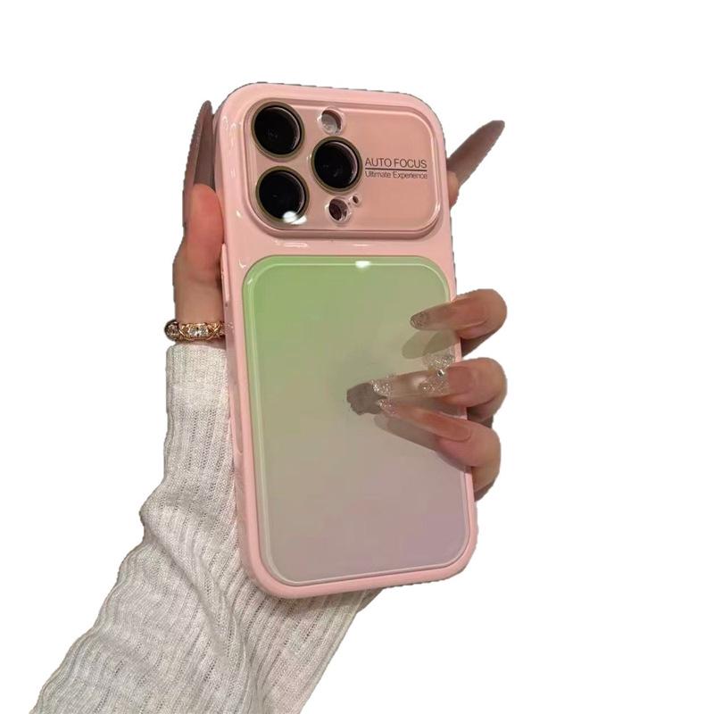 Premium Acrylic Gradient iPhone 17 Case with Full Coverage for 16 Pro Max Lens